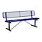 Leisure Craft Bench/Back, Portable, 6ft., Navy B6WBP-NAVY - alternate 1