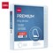 Deli Heavy Duty View Binder 1in, Letter, 3-Sided D-Ring, 4 Pockets, White, 12PK CF573-WH - alternate 1