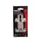 Prosource Security Door Guard, 4-1/8 in L, 2-1/2 in W, Zinc Die-Cast, Satin Chrome 20546SCB-PS - alternate 2