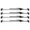 Tie 4 Safe 89.5''-104'' Steel Ratcheting Load Bar Lock w/ 2''X4'' Pads, 4PK VR07-105-38-4 - alternate 1