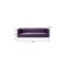 Homeroots 85" Purple Velvet Manufactured Wood Sofa 543975 - alternate 3