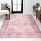 Jonathan Y Alacati Ogee Medallion Machine-Washable Red/Orange/Cream 3 ft. x 5 ft. Area Rug WSH103A-3 - alternate 2