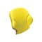 Uni Pro Backrest Cushion Fits 136 or Grammer 5X1 Seat Yellow Vinyl 8652 - alternate 2