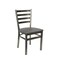 Bfm Seating Lima Ladder Back Chair - Rustic Copper Relic Seat - Steel Frame - Clear Coat Finish 2160CRCR-CL - alternate 1