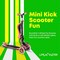 Lifemaster Kids 3-Wheel Scooter w/ Foldable Seat, LED Wheels, Adjustable Handlebar, Indoor/Outdoor Watermelon LIFMS93 - alternate 3