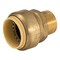 Proline Series 1-in PF x 3/4-in MIP Brass Push Fit Male Adapter 6630-154 - alternate 1