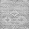 Homeroots 3' X 5' Silver Gray And Charcoal Southwestern Washable Indoor Outdoor Area Rug 588726 - alternate 2
