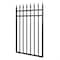 Nuvo Iron 33in Wx46in H Tiger Eye Gate, 36in W Openings, Self Close Hardware w/Double Side Handle 2x2 Hinges ITG03346 - alternate 3