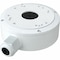 Speco Technologies 4MP H.265 AI IP Turret Camera, IR, 2.8-12mm Motorized lens, Included Junc Box, White housing, NDAA O4T9M - alternate 2
