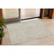 Homeroots 3' X 5' Beige And Brown Abstract Washable Indoor Outdoor Area Rug 594899 - alternate 1