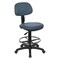 Office Star Products DC Series Sculptured Seat & Back Custom Fabric Drafting Chair, Dillon Blue DC517V-R105 - alternate 1