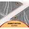 Mytee Products 2 Pk 25ft x 48ft Heavy Duty 8oz Hay Tarps Silver Black 14.5 mil Waterproof, 2PK HT25-48x2 - alternate 2