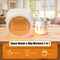 Edendirect 800W 2 in 1 Space Heater Smart Mug Warmer with 12H Auto Shut Off White ZR-HQC-8WHT - alternate 2
