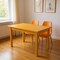 Homeroots 48" Goldenrod Solid Wood Dining Table 548863 - alternate 2