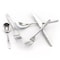 Megachef La Vague 20 Piece Flatware Utensil Set, Stainless Steel Service for 4 in Silver MCFW-LA VAGUE-SILVER - alternate 2