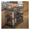 Rubbermaid Commercial Plastic, 300 lb Load Capacity, 3 Shelves, 40.63" W FG409100BLA - alternate 2