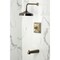 Kingston Brass Single-Handle Pressure Balanced Tub and Shower Faucet, Antique Brass KB6143PL - alternate 3