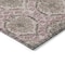 Homeroots 3' X 5' Chocolate Beige And Mauve Medallion Washable Indoor Outdoor Area Rug 587776 - alternate 2