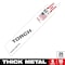 Milwaukee Tool 6" 10 TPI The Torch SAWZALL Blades (25 Pk) 48-00-8712 - alternate 2