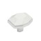 Amerock Carrione 1-5/8 inch 41mm Length Marble White/Polished Chrome Cabinet Knob BP36638MW26 - alternate 1