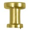 Mng Hardware Aspen Oval Knob - Matte Brushed Brass 81204 - alternate 2