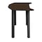Regency Ferris Student Activity Desk, 26 in W X Wood, Metal, Black / Neo Walnut FSD2624NWBPBK - alternate 3