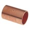 Nibco 3/4 in. Copper Pressure Cup x Cup with Dimple Stop Coupling Fitting I60034 - alternate 1
