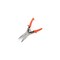 Crescent Utility Snip, 10-1/2 in OAL, Straight Cut, Steel Blade, Non-Slip Grip Handle, Orange Handle M300N - alternate 1