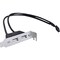 Siig 2-PORT USB 2.0 LOW PROFILE EXTENSION BRACKET, EASILY CONVERTS A MOTHERBOARDS USB CB-US0S11-S1 - alternate 1