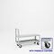 Pucel Single Handle Heavy Duty Truck, 18 in D x 48 in W x 36 in H, Gray 18-TR-48P - alternate 1