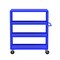 Valley Craft Utility Cart, Steel, 3600 lb Load Capacity, 53 in L, 30 in W F89246BUPH - alternate 3
