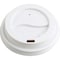 Genuine Joe 8 oz Raised Siphole Hot Cup Lids - White, 1000PK GJO19052CT - alternate 1