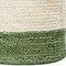 Homeroots 19" White Jute Basket 704894 - alternate 2