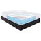 Homeroots 11" Hybrid Pocket Coil Gel Memory Foam Mattress 391698 - alternate 2