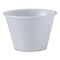 Solo Portion Containers, 2.5 oz, Plastic, Translucent, 2500PK P250N - alternate 1