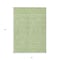 Homeroots 3' X 5' Artichoke Green Mint Green And Ivory Floral Washable Indoor Outdoor Area Rug 582314 - alternate 3