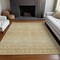 Homeroots 3' X 5' Copper Ivory And Olive Green Tribal Washable Indoor Outdoor Area Rug 582614 - alternate 3