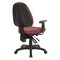 Office Star Products Ergonomic Fabric Dual Function Ergonomic Chair, Wine 36427-298 - alternate 2