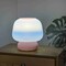 Jonathan Y Portobello 10 in. Modern Classic Plant-Based Filament Dimmable LED 3D Printed Mushroom Table Lamp Bl USA1004B - alternate 3