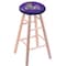 Holland Bar Stool Co Maple Bar Stool, Natural Finish, James Madison Seat RC30MSNat - alternate 1