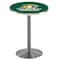 Holland Bar Stool Co 42" Stainless Steel Northern Michigan Pub Table, 36" dia. Top L214S4236NorMic - alternate 1