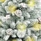 Homeroots 3' Full Flocked Pine Christmas Tree With Decorations 719201 - alternate 2
