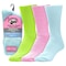 Railroad Sock Womens Crew Socks, 95% Cotton, 3% Nylon, 2% Elastic, Assorted Pastels, 5-10 W; 4 Pair-7.5 M, 3 PK 635 - alternate 1