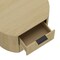 Manhattan Comfort Olivia Nightstand in Natural Oak and Black - Set of 2 2-NS010-NO - alternate 3