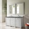 James Martin Vanities Bristol 60'' D Vanity, Bright White w/ Parisien Bleu Silestone Top w/FreePower Wireless Charger 157-V60D-BW-FPBL - alternate 3