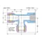 Hoke Female Run Tee: TFT: Connects Fractional Tube to Male NPT Threads; 3/8in x 3/8in x 1/4in 6TFT4316 - alternate 2