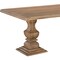 Homeroots 96" Brown Solid Wood Double Pedestal Base Dining Table 565238 - alternate 2