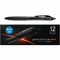 Pentonic Retractable Ballpoint Pens, 0.7 mm Fine Pen Point, Retractable, Blue Ink, Nickel Silver Tip, 48PK PEN12123 - alternate 1