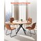 Vevor 5-Piece Dining Room Table Set for 4 Wood-Tone Kitchen Table with 4 Chairs, 5PK DA1503 (Table) + DA2502 (Chairs) - alternate 2