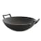 Megachef 2 Piece 14 Inch Heavy Duty Cast Iron Wok with Wood Lid MCCI-800 - alternate 2